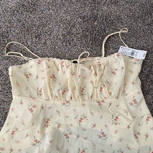 Floral Spaghetti Strap Dress